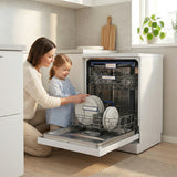 Heinner HDW-FSM60714AWD freistehender Geschirrspüler – 14 Maßgedecke – AquaStop – Energieeffizienzklasse D – Bild 7