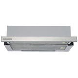 Heinner HTCH-440FS Dunstabzugshaube – Energieeffizienzklasse C – Inox – Produktfoto