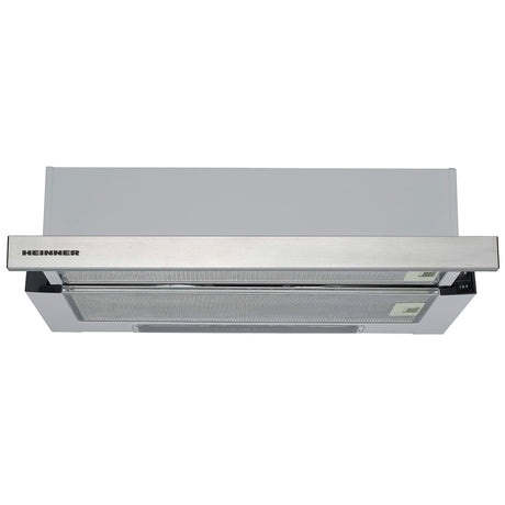 Heinner HTCH-440FS Dunstabzugshaube – Energieeffizienzklasse B – Inox – Produktfoto