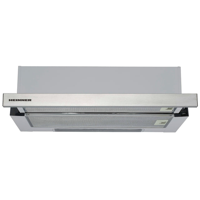 Heinner HTCH-440FS Dunstabzugshaube – Energieeffizienzklasse C – Inox – Produktfoto