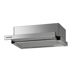 Heinner HTCH-F400IX Dunstabzugshaube – Energieeffizienzklasse B – Inox – Produktfoto