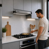 Heinner HTCH-F400IX Dunstabzugshaube – Energieeffizienzklasse B – Inox – Bild 10