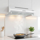 Heinner CH-400 Unterbau-Dunstabzugshaube - 60 cm, 3 Leistungsstufen – Bild 7