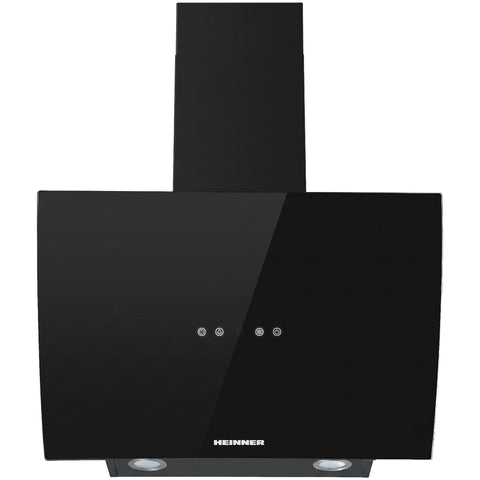 Heinner Dunstabzugshaube HDCH-5960RGBK – 60 cm – 3 Geschwindigkeiten – Touch-Steuerung – Schwarz – Produktfoto