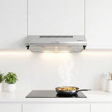 Heinner XCH-450S Unterbau-Dunstabzugshaube – 60 cm – 3 Geschwindigkeiten – Bild 4
