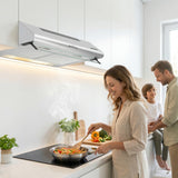 Heinner XCH-450S Unterbau-Dunstabzugshaube – 60 cm – 3 Geschwindigkeiten – Bild 8