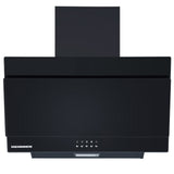 Heinner DCH-350RGBK Dunstabzugshaube Schräghaube – 60 cm – 3 Geschwindigkeiten – schwarz – Produktfoto