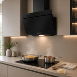 Heinner DCH-350RGBK Dunstabzugshaube Schräghaube – 60 cm – 3 Geschwindigkeiten – schwarz – Bild 11