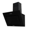 Heinner DCH-650RGBK Dunstabzugshaube schräg – 60 cm – 3 Geschwindigkeiten – schwarz