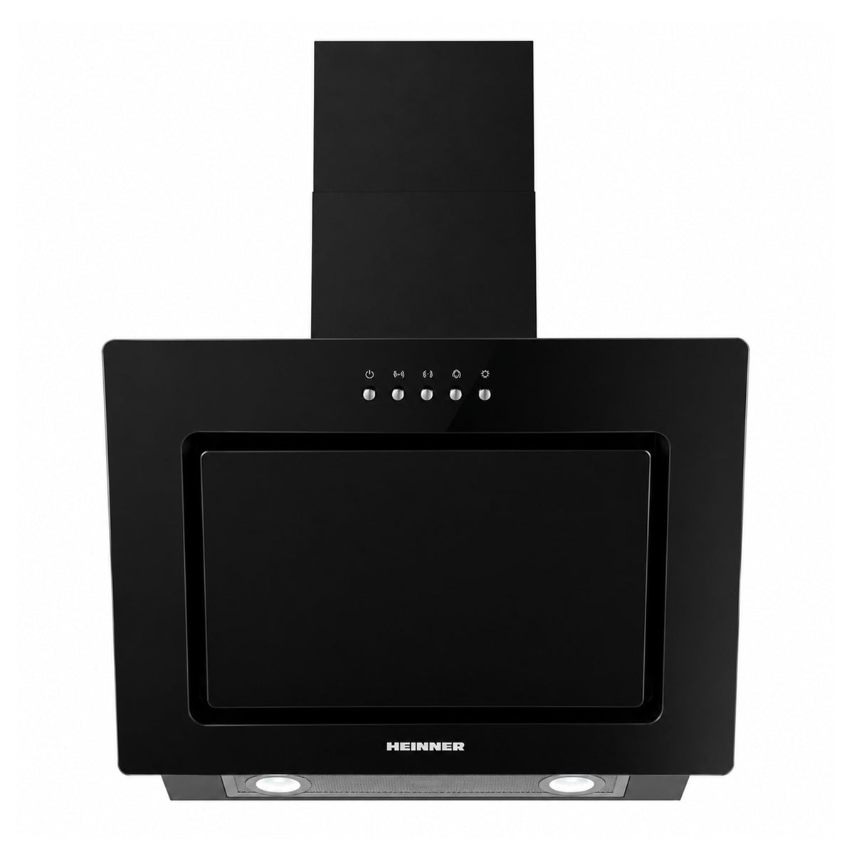 Heinner DCH-650RGBK Dunstabzugshaube schräg – 60 cm – 3 Geschwindigkeiten – schwarz – Bild 4