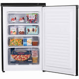 Heinner Gefrierschrank HFF-HM91BKE – Tischmodell – 91 Liter – schwarz – Energieeffizienzklasse E – Bild 4
