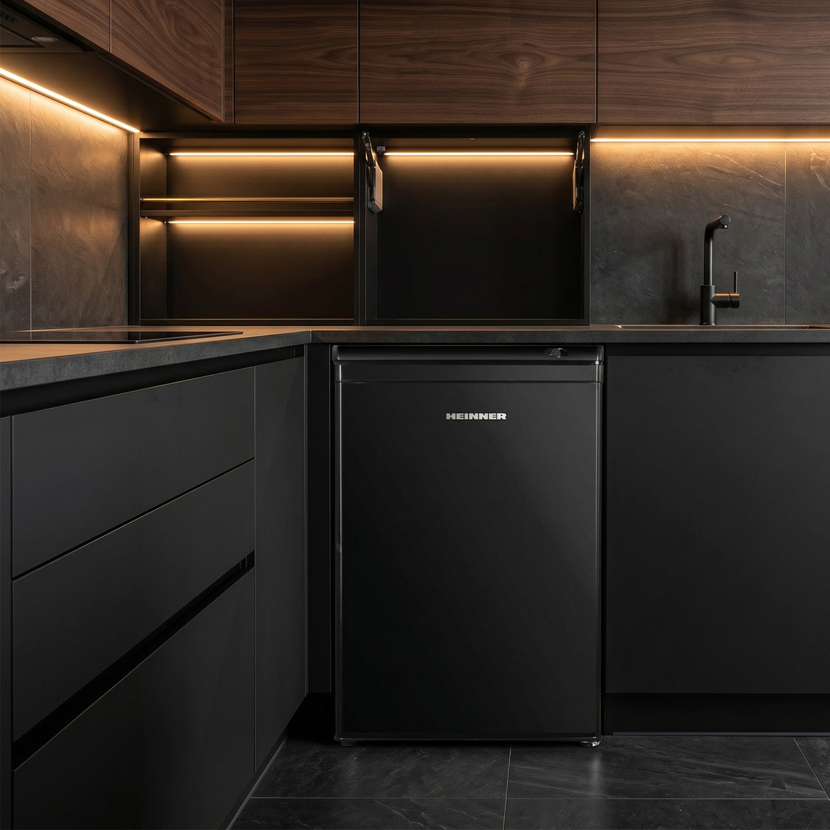 Heinner Gefrierschrank HFF-HM91BKE – Tischmodell – 91 Liter – schwarz – Energieeffizienzklasse E – Bild 5