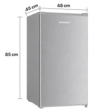 Tischkühlschrank Heinner HF-HM90SE – 90 Liter – LED-Beleuchtung – Wendetür – Energieeffizienzklasse E – Bild 4