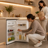Tischkühlschrank Heinner HF-HM90E – 90 Liter – umschaltbarer Türanschlag – Energieeffizienzklasse E – Bild 9