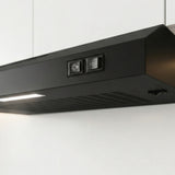 Heinner CH-MD190BK Unterbau-Dunstabzugshaube – 60 cm – 2 Geschwindigkeiten – Schwarz – Bild 7
