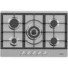 Heinner HBH-M705IWFIX Gaskochfeld – 60 cm – 4 Brenner – Wokbrenner – Gusseisenroste