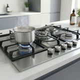 Heinner HBH-M705IWFIX Gaskochfeld – 60 cm – 4 Brenner – Wokbrenner – Gusseisenroste – Bild 8