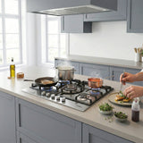 Heinner HBH-M705IWFIX Gaskochfeld – 60 cm – 4 Brenner – Wokbrenner – Gusseisenroste – Bild 9