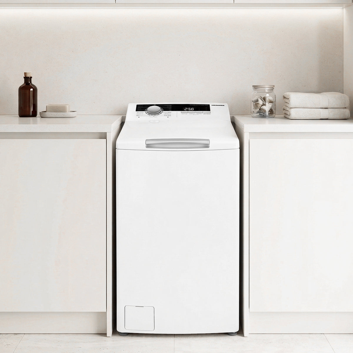 Heinner Waschmaschine HWM-TL8013IVA – Toplader – 8 kg – 1300 U/min – Energieeffizienzklasse A – Bild 6