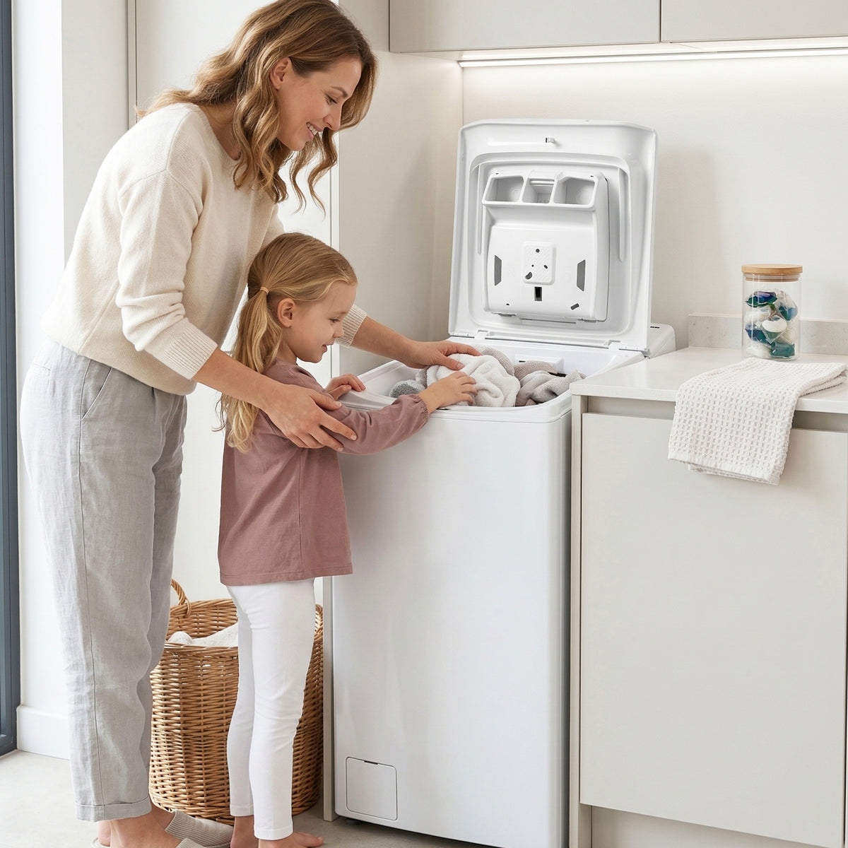 Heinner Waschmaschine HWM-TL8013IVA – Toplader – 8 kg – 1300 U/min – Energieeffizienzklasse A – Bild 9