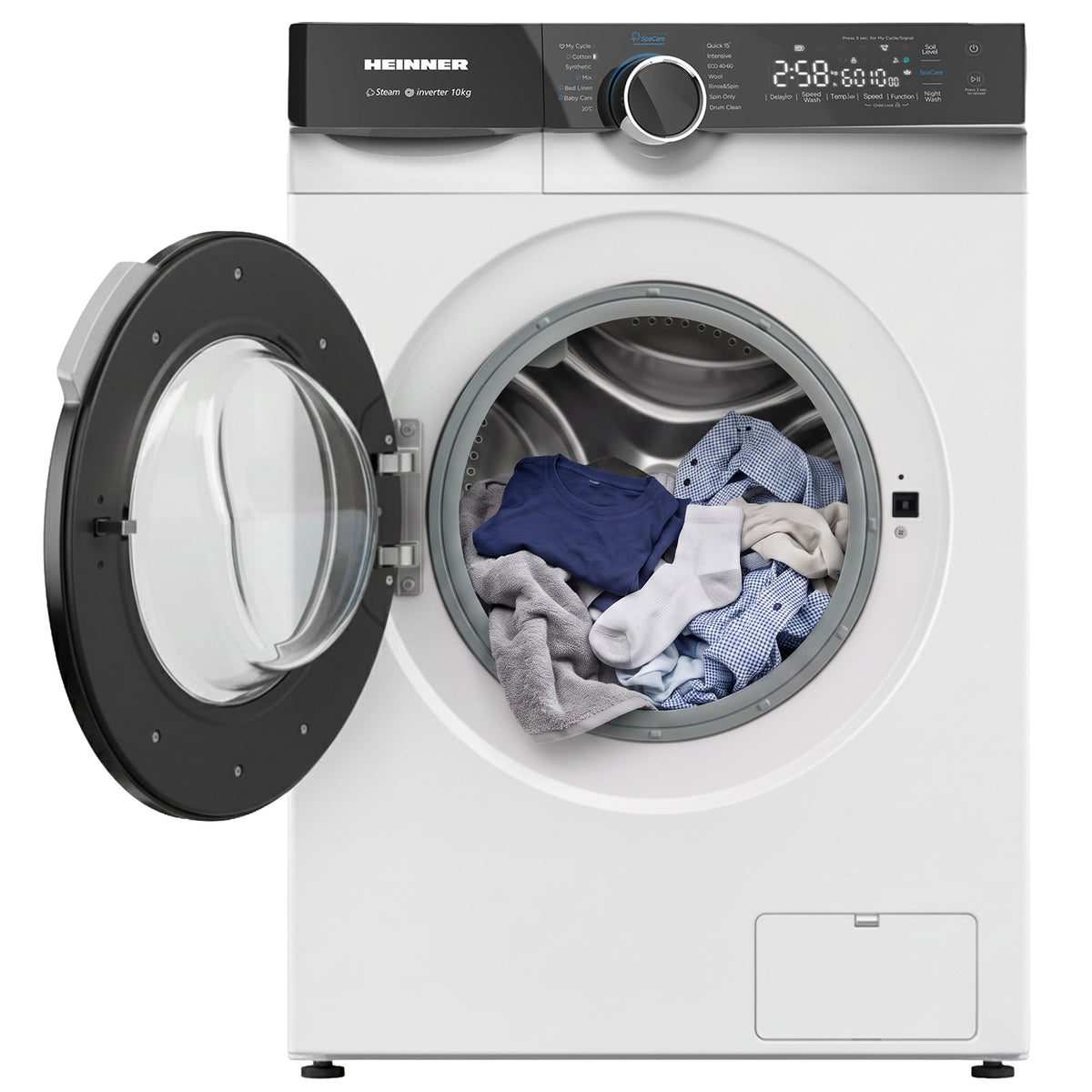 Waschmaschine Heinner HWM-M1014IVKA – 10 kg – 1400 U/min – Energieeffizienzklasse A – Anwendungsbild 1