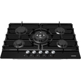Heinner HBH-M705IWFGBK Gaskochfeld – 5 Brenner – Wokbrenner – Gusseisenroste – Bild 2