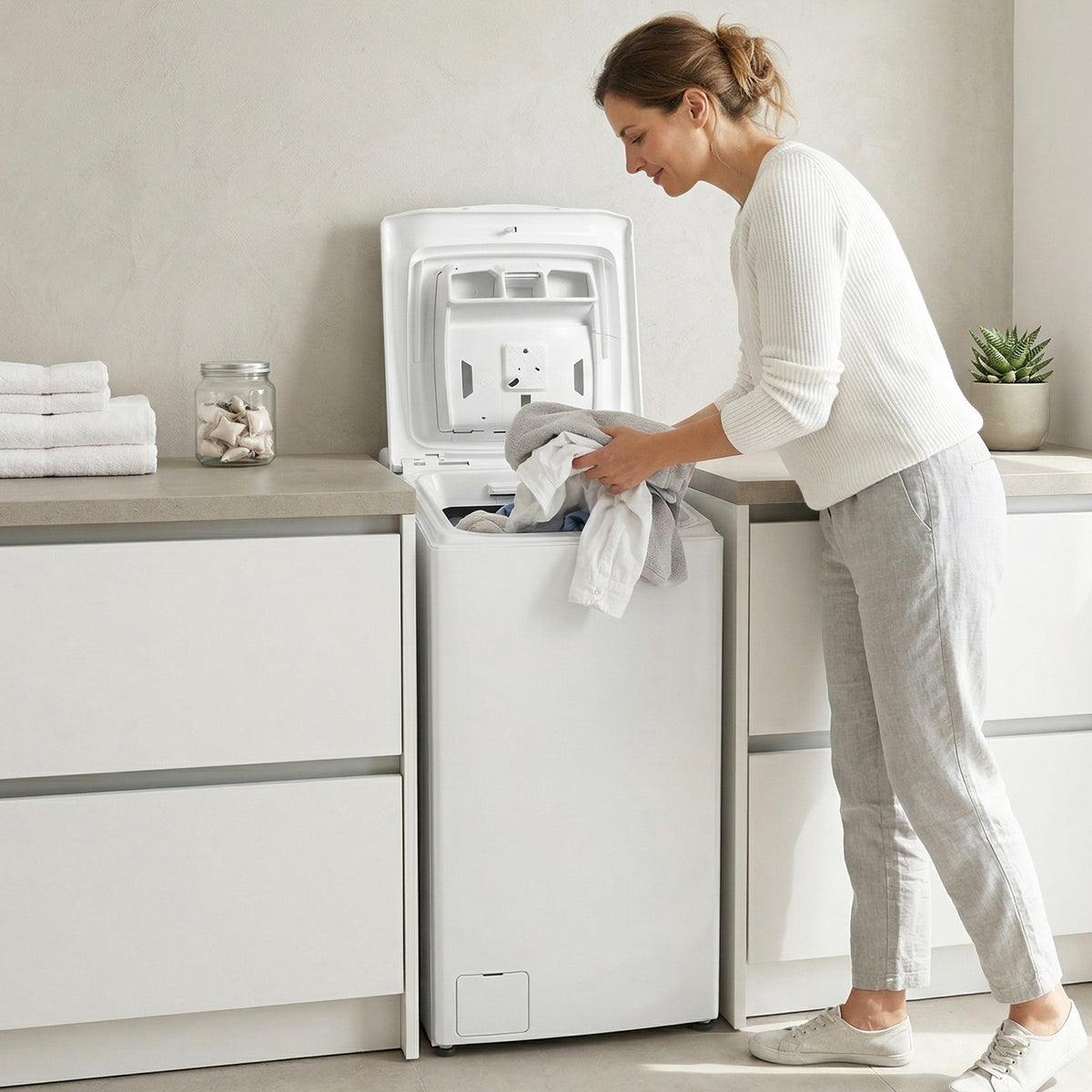 Waschmaschine Heinner HWM-TL7012C – Toplader – 7 kg – 1200 U/Min – Energieeffizienzklasse C – Bild 10