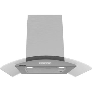 Heinner Dunstabzugshaube HDCH-MD800GIX – 60 cm – Edelstahl – LED-Beleuchtung – 3 Geschwindigkeiten