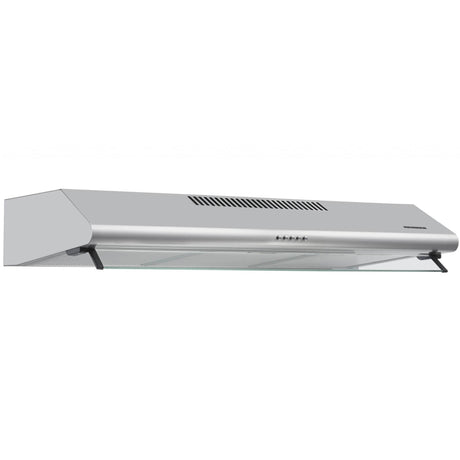 Dunstabzugshaube Heinner HCH-490-SS – Wandhaube – Edelstahl – 3 Geschwindigkeiten – LED-Beleuchtung – Umluft – Produktfoto