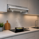 Dunstabzugshaube Heinner HCH-490-SS – Wandhaube – Edelstahl – 3 Geschwindigkeiten – LED-Beleuchtung – Umluft – Bild 10