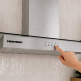 Heinner HDCH-MD630GIX Wandhaube – 60 cm – 3 Geschwindigkeiten – Edelstahl – Bild 6