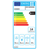 Heinner HDCH-MD650GIX Dunstabzugshaube – Energieeffizienzklasse A+++ – Inox – Bild 2