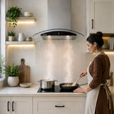 Heinner HDCH-MD650GIX Dunstabzugshaube – Energieeffizienzklasse A+++ – Inox – Bild 10