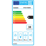 Heinner HTCH-F660IX Dunstabzugshaube – Energieeffizienzklasse A – Edelstahl – Bild 2