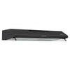Heinner HCH-490BK Dunstabzugshaube – Wandhaube – 90 cm – 3 Geschwindigkeiten – schwarz