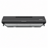Heinner HCH-490BK Dunstabzugshaube – Wandhaube – 90 cm – 3 Geschwindigkeiten – schwarz – Bild 4