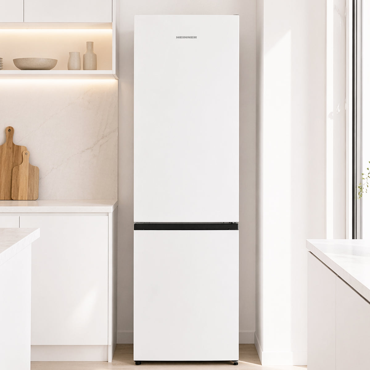 Heinner HCNF-HS255E Kühl-Gefrierkombination – 255 Liter – Full No Frost – Energieeffizienzklasse E – Bild 5
