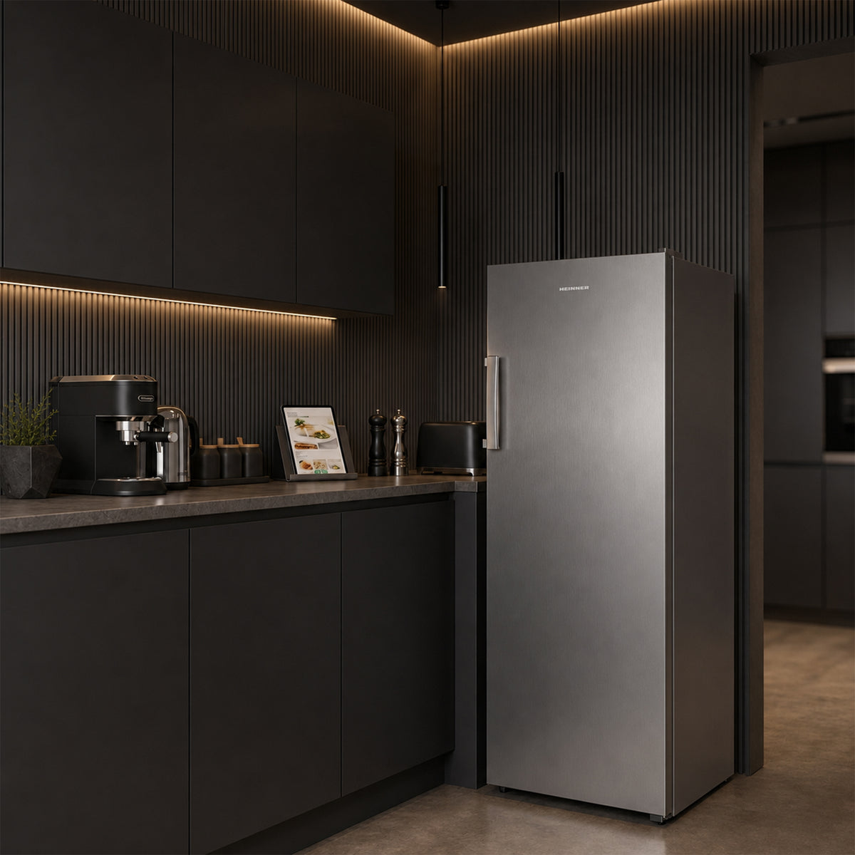 Gefrierschrank Heinner HFF-HS240NFXE – 240 Liter – No Frost – Inverter-Kompressor – Schnellgefrierfunktion – Bild 6
