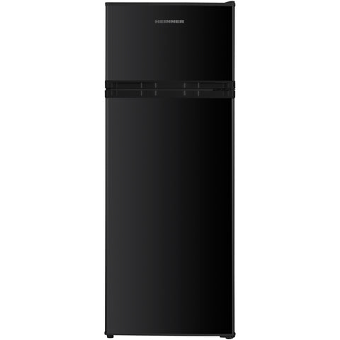 Heinner Kühl-Gefrierkombination HF-H2206BKE – 206 Liter – Schwarz – Energieeffizienzklasse E – Produktfoto