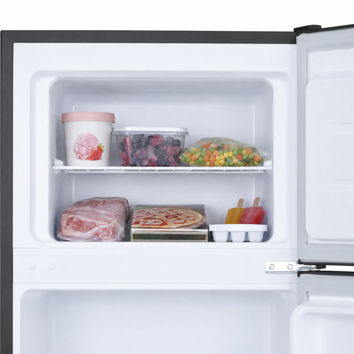 Heinner Kühl-Gefrierkombination HF-H2206BKE – 206 Liter – Schwarz – Energieeffizienzklasse E – Bild 7