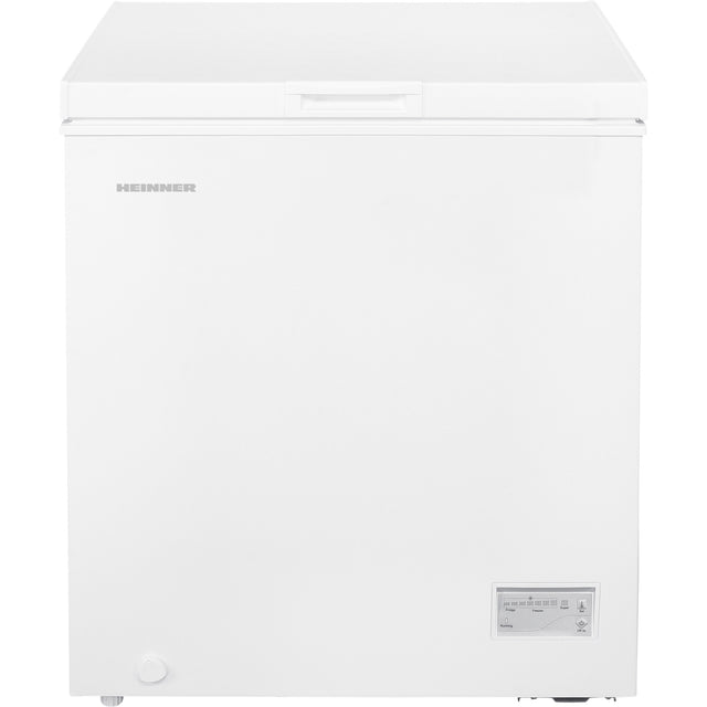 Heinner Gefriertruhe HCF-HM145CE – 142 Liter – umwandelbar – Schnellgefrieren – Energieeffizienzklasse E – Produktfoto