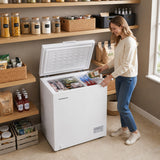 Heinner Gefriertruhe HCF-HM145CE – 142 Liter – umwandelbar – Schnellgefrieren – Energieeffizienzklasse E – Bild 10