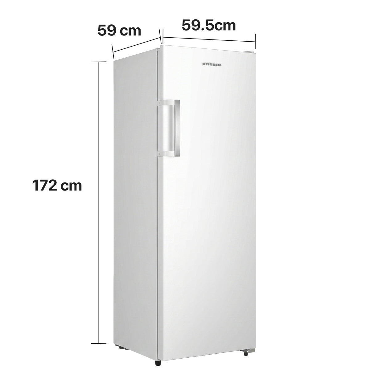 Heinner HFF-HS240NFE++ Gefrierschrank 240 L – No Frost – Inverter – Schnellgefrieren – Bild 4