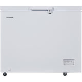 Heinner Gefriertruhe HCF-287CNHE 287 Liter – Convertible – Schnellgefrierfunktion – Energieeffizienzklasse E – Bedienfeld