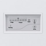 Heinner Gefriertruhe HCF-287CNHE 287 Liter – Convertible – Schnellgefrierfunktion – Energieeffizienzklasse E – Bedienfeld