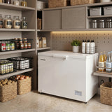 Heinner Gefriertruhe HCF-287CNHE 287 Liter – Convertible – Schnellgefrierfunktion – Energieeffizienzklasse E – Bild 8