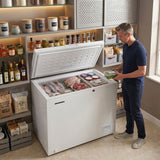 Heinner Gefriertruhe HCF-287CNHE 287 Liter – Convertible – Schnellgefrierfunktion – Energieeffizienzklasse E – Bild 9