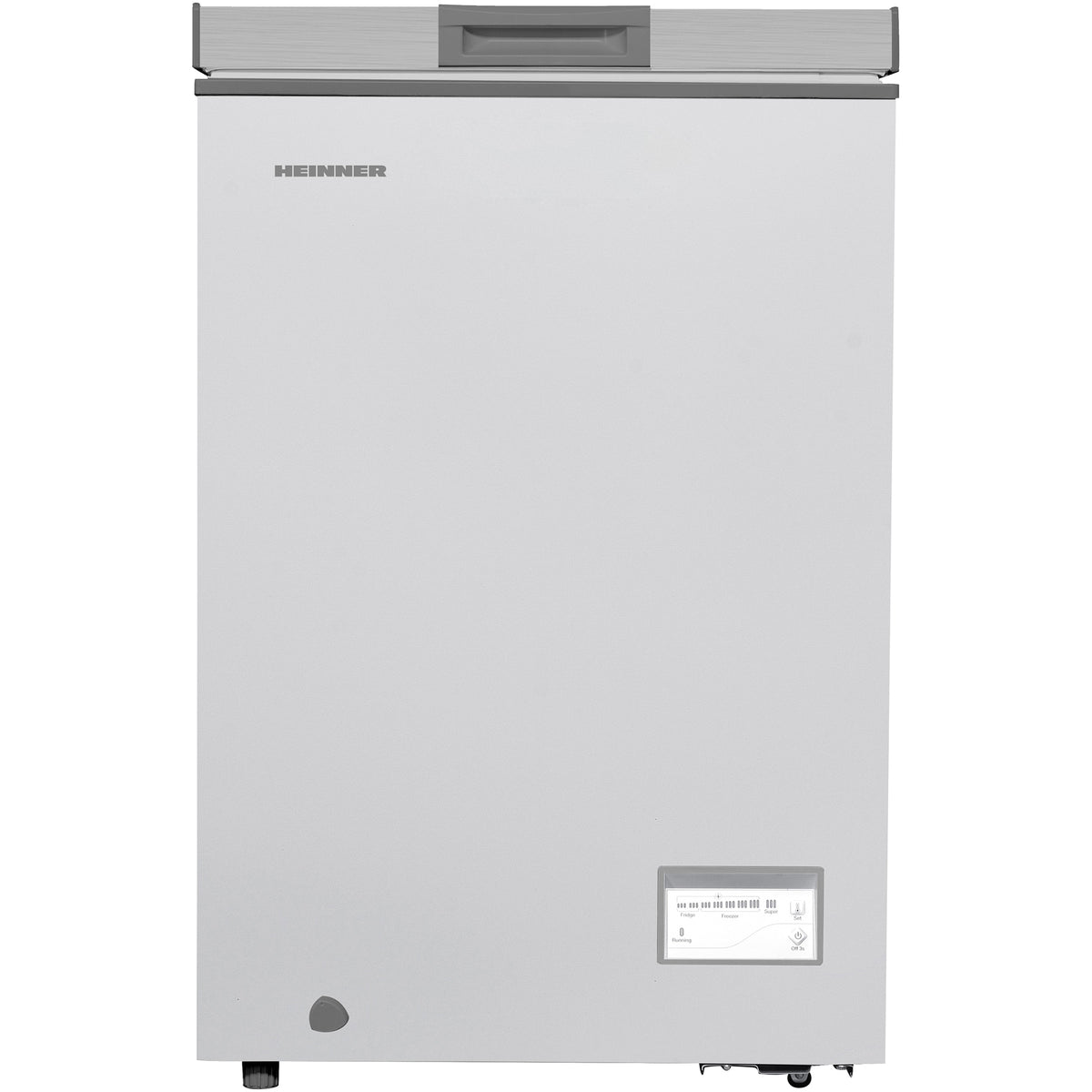 Heinner Gefriertruhe HCF-HM100CSE – 98 Liter – umrüstbar – Schnellgefrierfunktion – Bedienfeld
