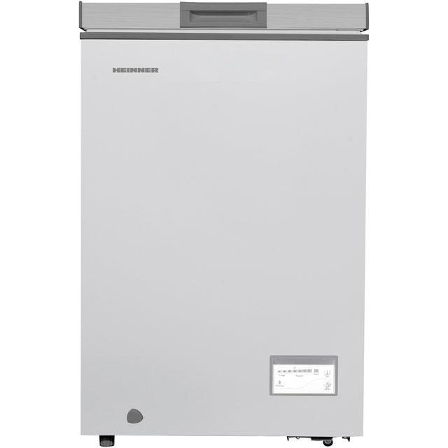 Heinner Gefriertruhe HCF-HM100CSE – 98 Liter – umrüstbar – Schnellgefrierfunktion – Bedienfeld