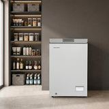 Heinner Gefriertruhe HCF-HM100CSE – 98 Liter – umrüstbar – Schnellgefrierfunktion – Bild 6